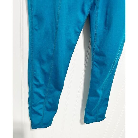 Free People Womens Movement Ashford Side To Side Performance Jumpsuit Blue Large - Picture 6 of 16